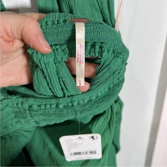 NWT Free People: Look into the Sun Maxi dress. Large. Green. SOLD OUT - Picture 7 of 10